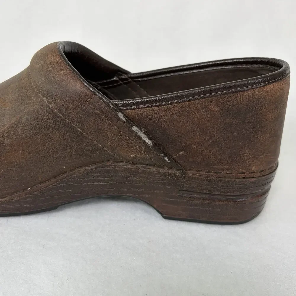 Dansko Men's XP 2.0 Professional Work Clogs Shoes Brown Oiled Size 45 US 11.5-12